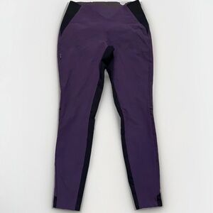 Mountain Hardwear Women's CHOCKSTONE NIGHT IRIS PURPLE TIGHTS Pants S UPF 50